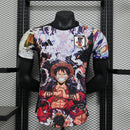 Camisa Japão x Luffy One Piece 2025 - Versão Jogador