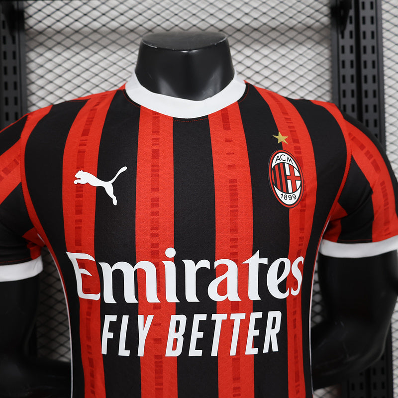 Camisa AC Milan Home 2024/25 - Versão Jogador