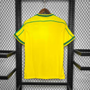Camisa Seleção Brasil Home 1998/99 - Nike Retrô Masculina - Amarela/Verde