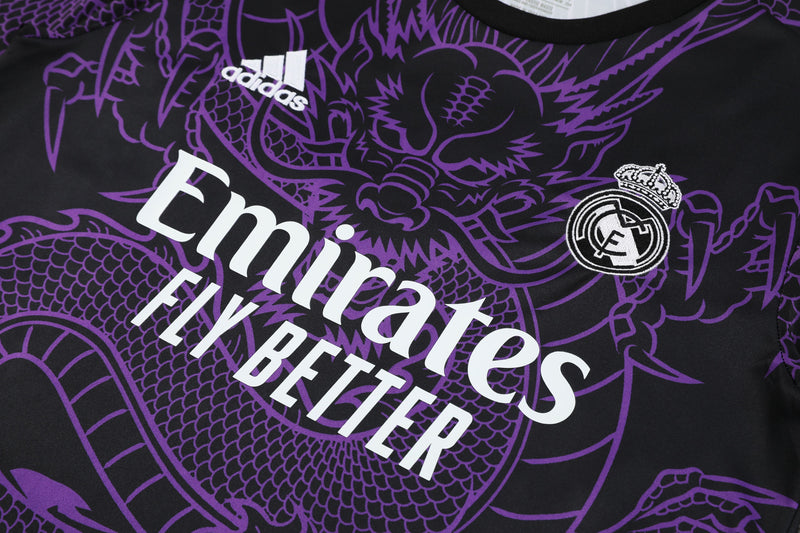 Kit Treino (Camisa + Shorts) - Real Madrid 2024/25 Dragon