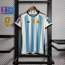 Camisa Seleção Argentina Home 2022/23 - Adidas Torcedor Masculina - Branca/Azul