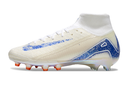 Chuteira Campo Pronta Entrega Nike Air Zoom Mercurial Superfly Elite - Branca/Azul