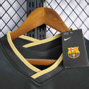 Camisa Barcelona Away 2020/21 - Nike Retrô Masculina - Preta/Dourada