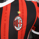 Camisa AC Milan Home 2024/25 - Puma Jogador Masculina - Vermelha/Preta