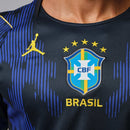 Camisa Seleção Brasil Away 2026/27 - Jordan Torcedor Masculina - Azul/Preta