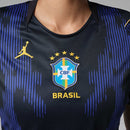 Camisa Pronta Entrega Brasil Away 2026/27 - Nike Torcedor Feminina - Azul/Preta