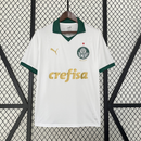 Camisa Palmeiras Away 2024/25 - Puma Torcedor Masculina - Branca/Dourada
