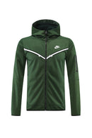 Kit Conjunto Nike Tech Fleece - Jaqueta e Calça- Verde