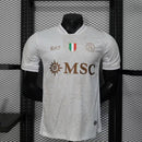 Camisa Napoli Away 2025/26 - EA7 Jogador Masculina - Bege/Marrom