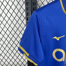 Camisa Mônaco Away 2025/26 - Mizuno Torcedor Masculina - Azul/Dourada