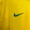 Camisa Pronta Entrega Seleção Brasil Home 1998/99 - Nike Retrô Masculina - Amarela/Verde