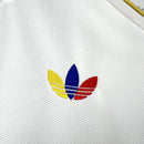 Camisa Seleção Venezuela Away  2026/27 - Adidas Torcedor Masculina - Branca/Amarela