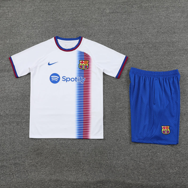 Kit Treino (Camisa + Shorts) - Barcelona 2024/25