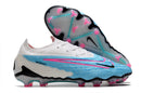 Chuteira Campo Nike Phantom GX Elite - Branca/Azul