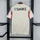 Camisa Pronta Entrega Benfica Away 2025/26 - Adidas Torcedor Masculina - Bege/Preta