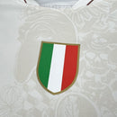 Camisa Pronta Entrega Napoli Away 2025/26 - EA7 Torcedor Masculina - Creme/Marrom