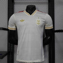 Camisa Flamengo Third 2025/26 - Adidas Jogador Masculina - Bege/Dourada
