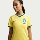 Camisa Seleção Brasil Home 2026/27 - Nike Torcedor Feminina - Amarela/Verde