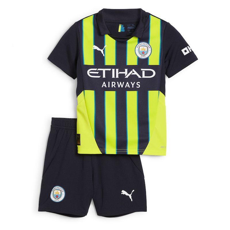 Kit infantil Manchester City Away - 2024/25