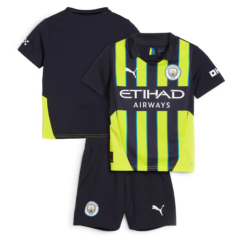 Kit infantil Manchester City Away - 2024/25