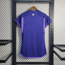 Camisa Seleção Argentina Away 2022/23 - Adidas Torcedor Feminina - Azul/Roxa