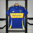Camisa Boca Juniors Home 2024/25 - Adidas Torcedor Masculina - Azul/Amarela
