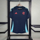 Camisa Pronta Entrega Flamengo Treino 2025/26 - Adidas Torcedor Masculina - Azul/Vermelha