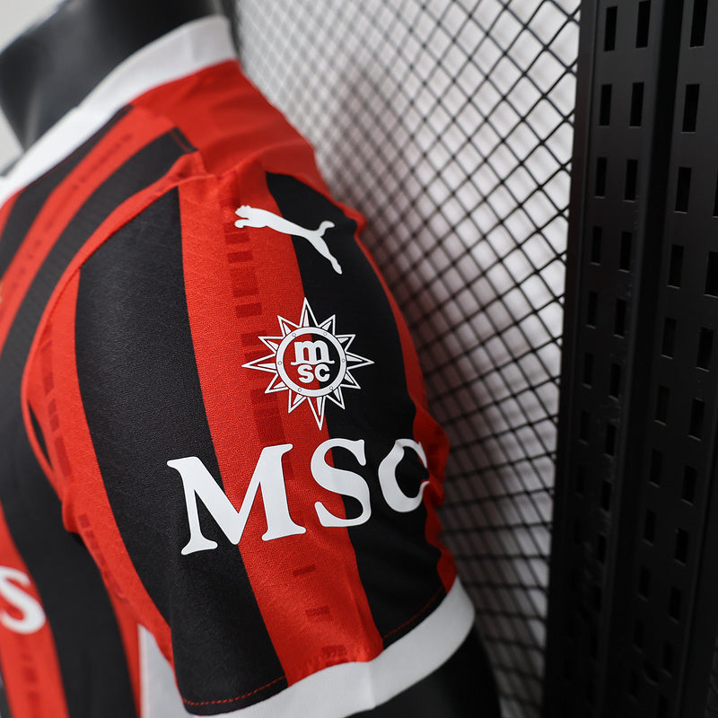 Camisa AC Milan Home 2024/25 - Versão Jogador