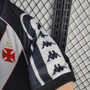 Camisa Vasco 1998/99 - Kappa Retrô Masculina - Preta/Branca