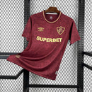Camisa Fluminense Third 2025/26 - Umbro Torcedor Masculina - Bordo/Dourada