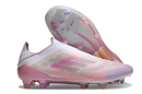Chuteira Campo Adidas F50 - Lamine Yamal - Branca/Rosa