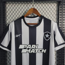 Camisa Botafogo Home 2023/24 - Reebok Torcedor Masculina - Preta/Branca