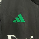 Kit Infantil Arsenal Away 2024/25 - Adidas Torcedor - Preta/Branca