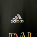 Camisa Arsenal Edição Especial Balmain 2023/24 - Adidas Torcedor Masculina - Refletivel - Preta