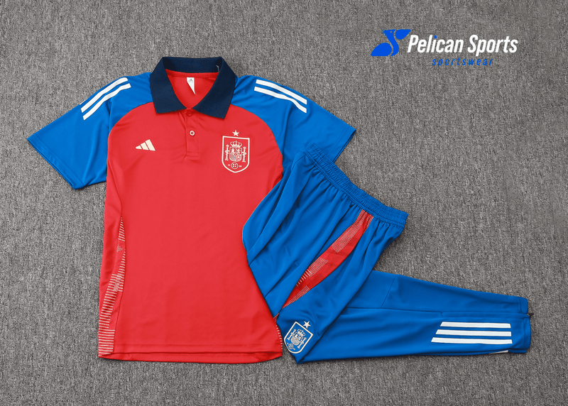 Kit Treino (Camisa + Calça) - Espanha 2024/25