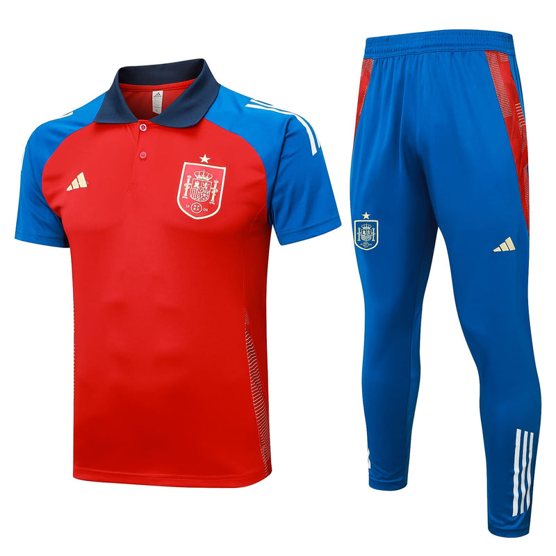 Kit Treino (Camisa + Calça) - Espanha 2024/25