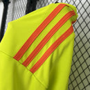Camisa Pronta Entrega Flamengo Goleiro 2025/26 - Adidas Torcedor Masculina - Amarela/Laranja
