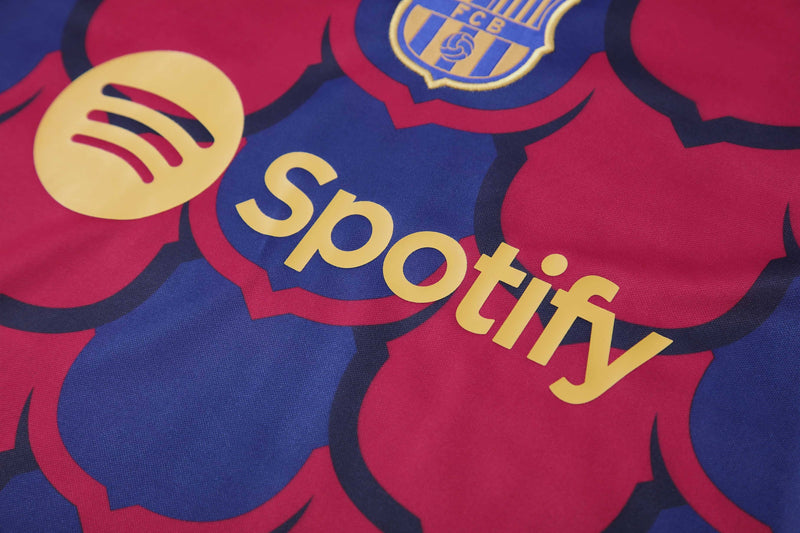 Kit Treino (Camisa + Shorts) - Barcelona 2024/25