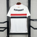 Camisa Pronta Entrega São Paulo Home 2026/27 - New Balance Torcedor Masculina - Branca/Preta