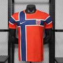 Camisa Seleção Noruega Home 2026/27 - Nike Jogador Masculina - Vermelha/Azul