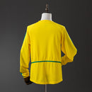 Camisa Brasil Titular 2002 - Versão Retrô - Manga Longa