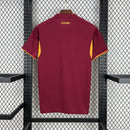 Camisa Roma Home 2025/26 - Adidas Torcedor Masculina - Bordo/Laranja