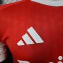 Camisa Benfica Home 2025/26 - Adidas Jogador Masculina - Vermelha/Branca