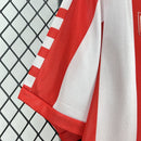 Camisa Atlético de Madrid Home 1982/83 - Retrô Masculina - Vermelha/Branca