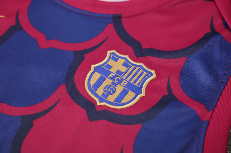 Kit Treino (Regata + Shorts) - Barcelona 2024/25