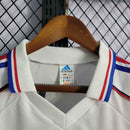 Camisa Seleção França Away 1998/99 - Adidas Retrô Masculina - Branca/Azul