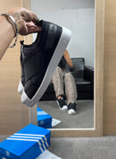 Tênis Adidas Slip On Premium - Preto/Branco