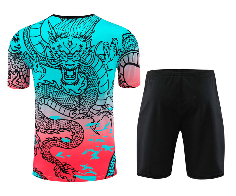 Kit Treino (Camisa + Shorts) - Real Madrid 2024/25 Dragon