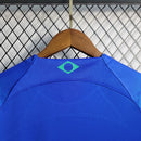 Camisa Seleção Brasil Away 2022 - Nike Torcedor Feminina - Azul/Verde