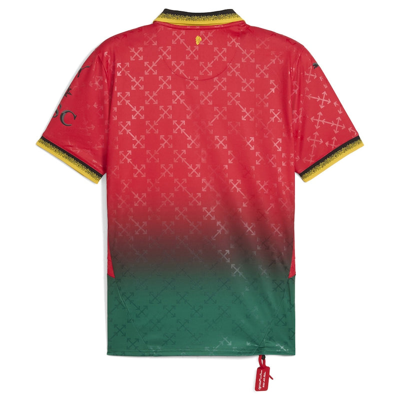Camisa AC Milan x Off-White 2024/25 - Puma Torcedor Masculino